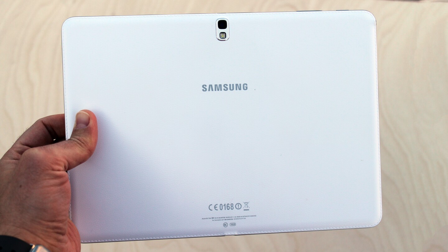 The tablet is very light, at just 469 g (16.5 oz)