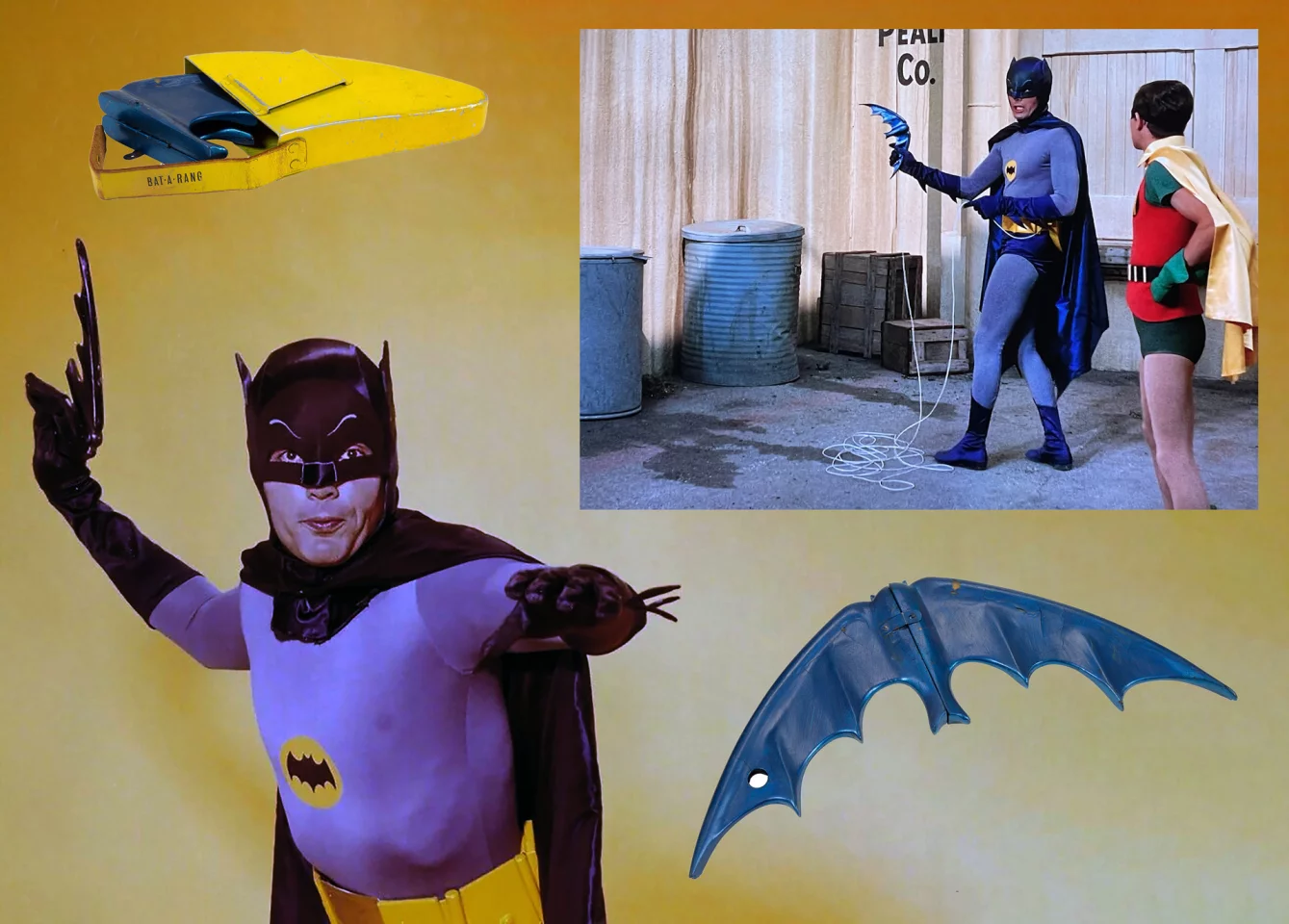 Greg Jein's Collection contains no less than six Batarangs