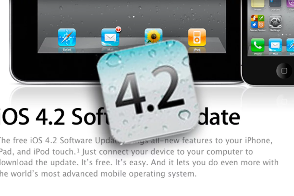 Apple has released iOS 4.2 for its mobile devices