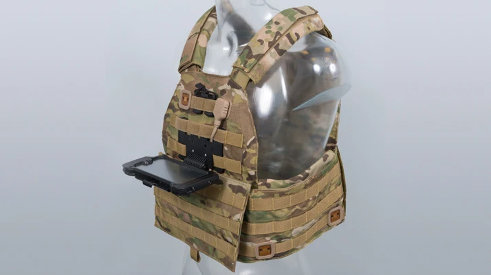 Broadsword Spine allows soldiers to plug their electronics directly into their clothing