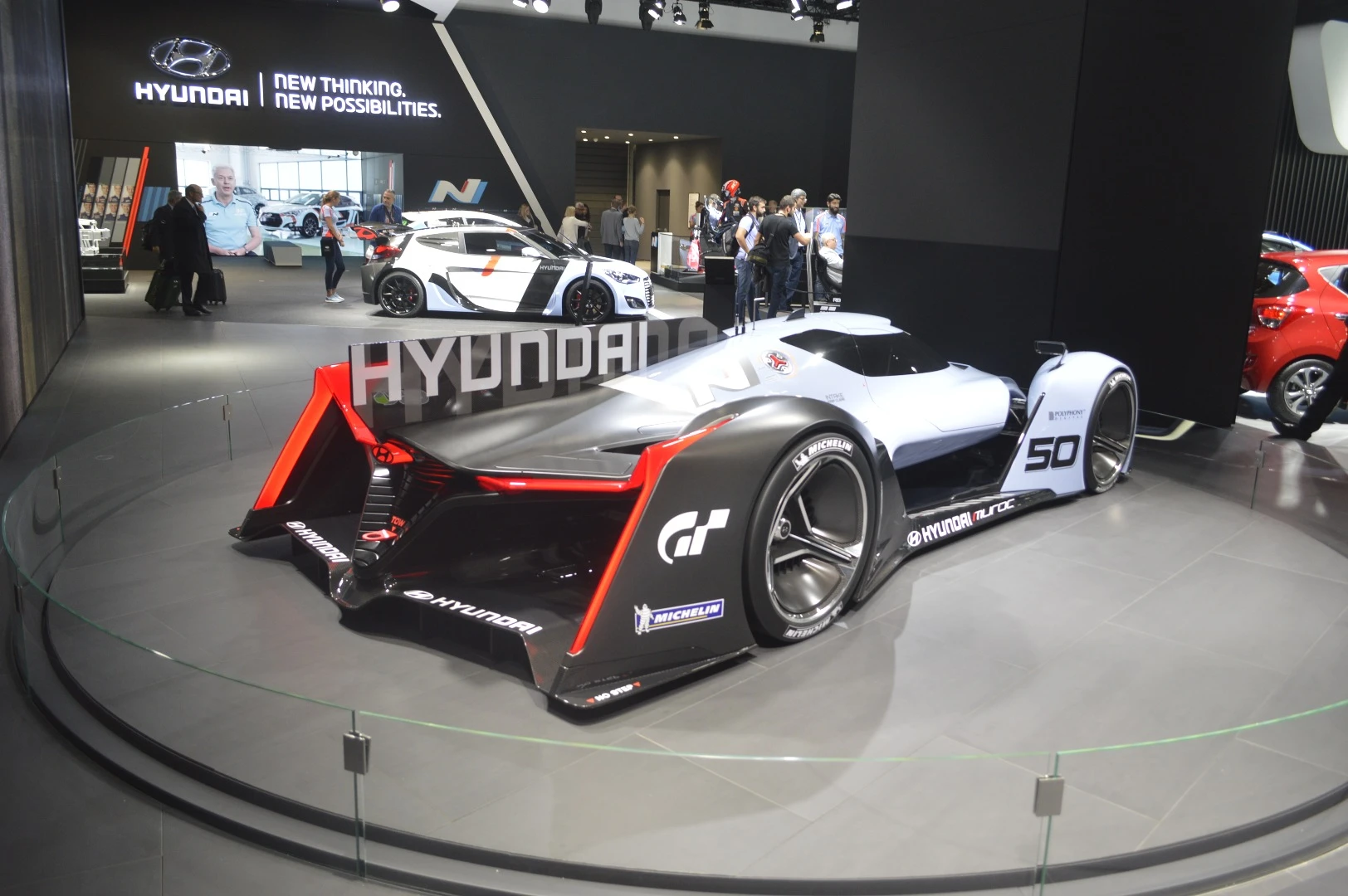 The N 2025 Vision Gran Turismo produces a projected 650 kW (871 hp)