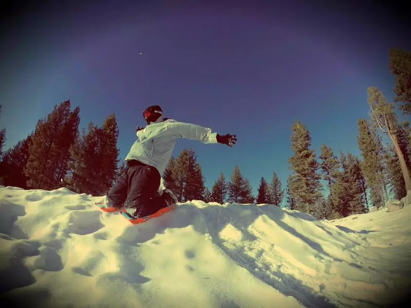 Sledding with Sled Legs