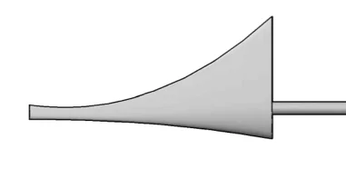 Rendering of Huff's efficient rotor design