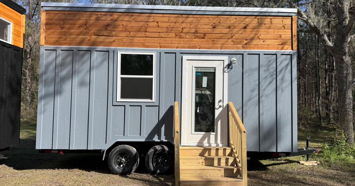 Two-person tiny house puts the affordable back into small living