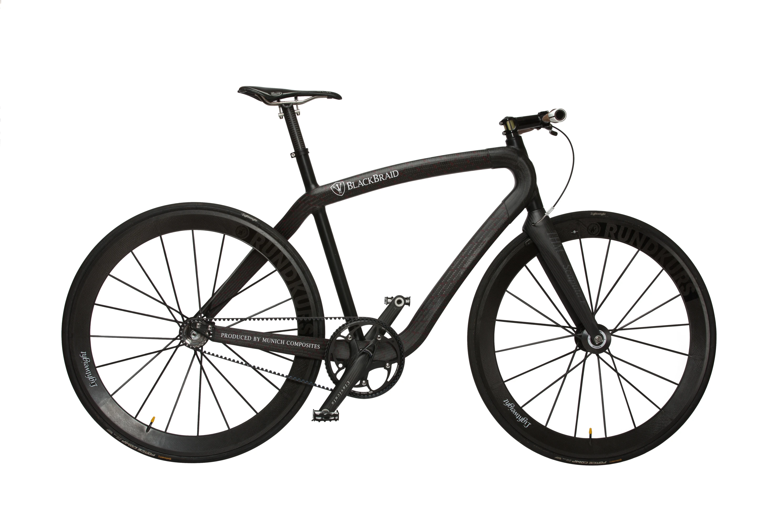 The BlackBraid is built using a proprietary carbon fiber braiding technique (Photo: PG.DE)