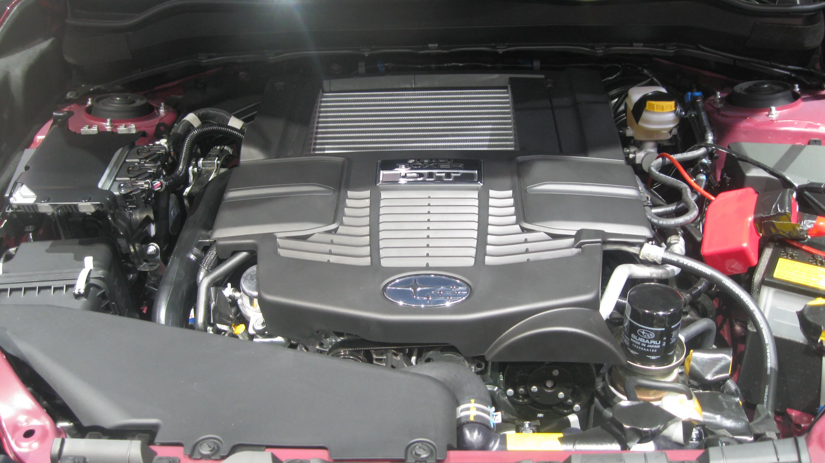 The Subaru Forester comes with 250-hp 2.0-liter and 170-hp 2.5-liter BOXER engine options