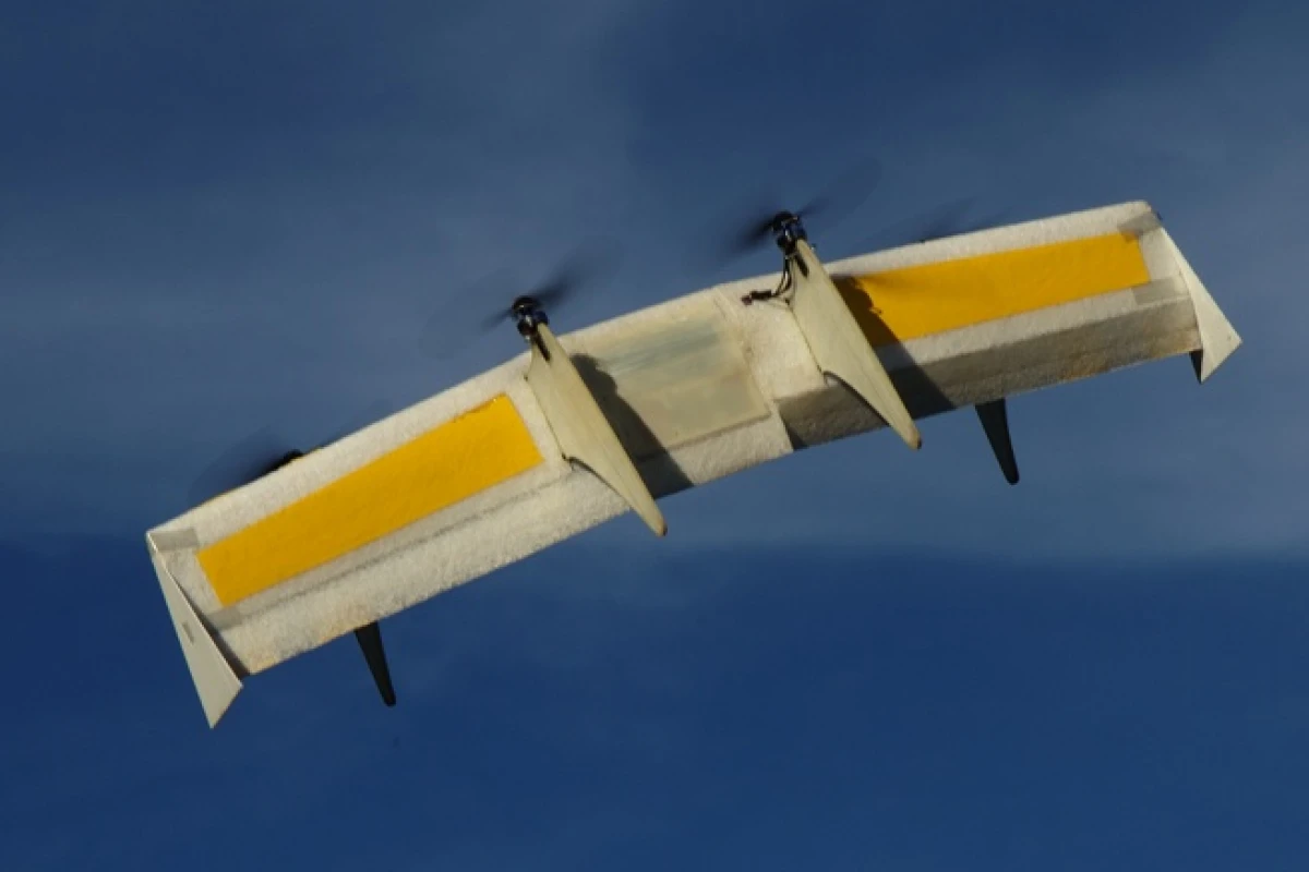 The Quadshot is a remote-control model aircraft that can hover like a helicopter, or fly like an airplane