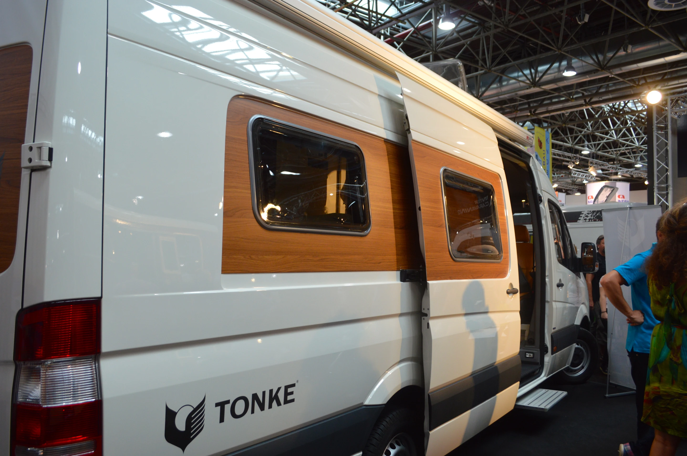 The Tonke VAN is built on a Mercedes Sprinter platform