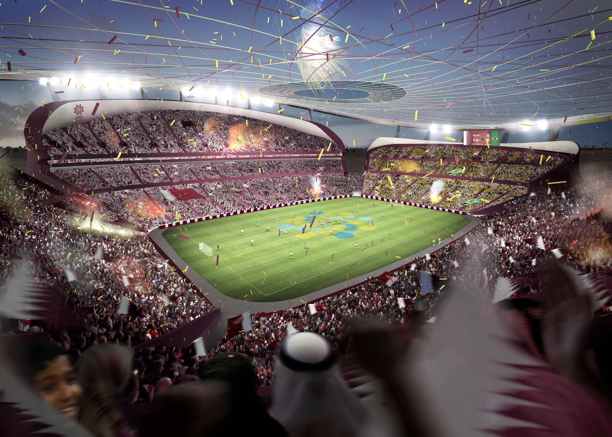 The Lusail Iconic Stadium
