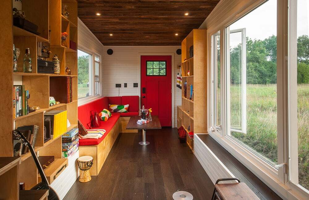 The main living area of the Greenmoxie