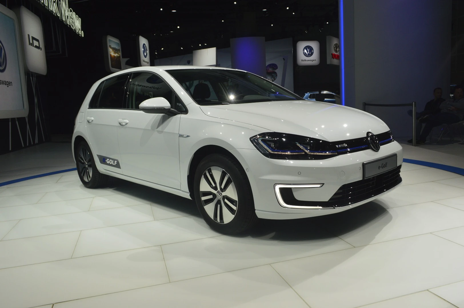 The 2017 e-Golf has premiered at Automobility LA