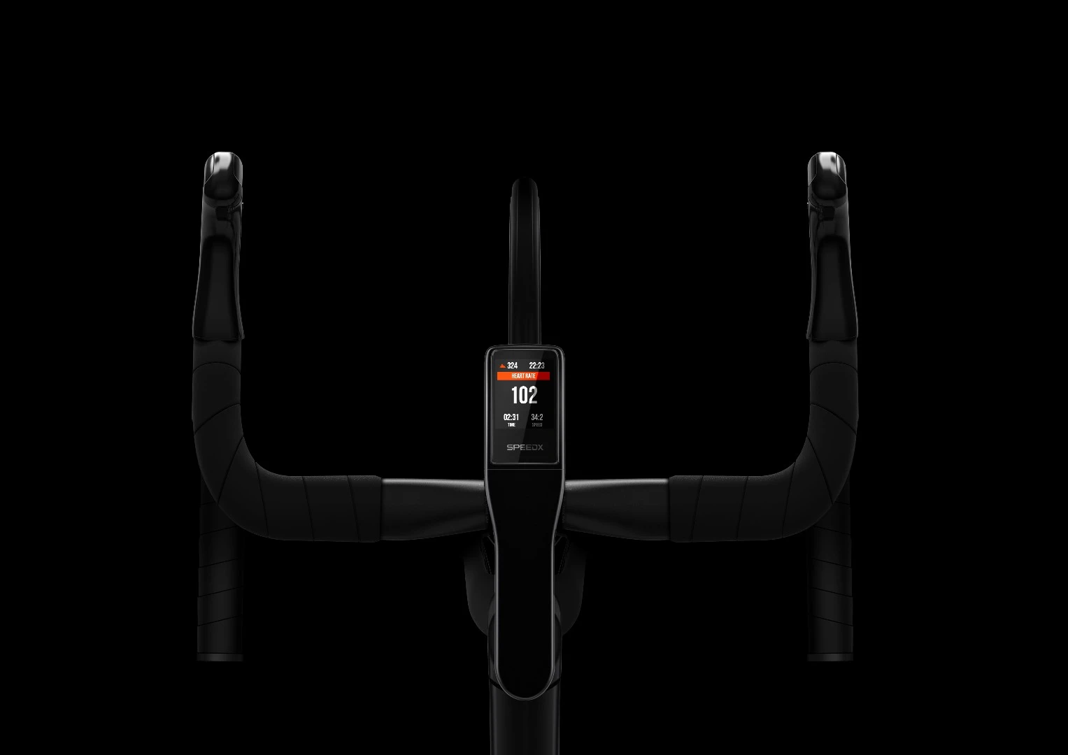 The SpeedX Unicorn incorporates a SpeedForce cycling computer