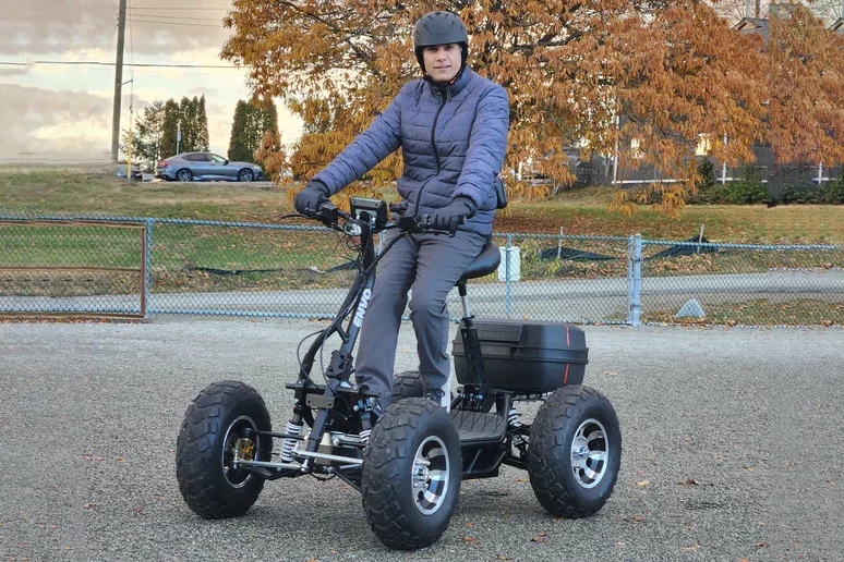 The Envo e-ATV sells for US$9,499