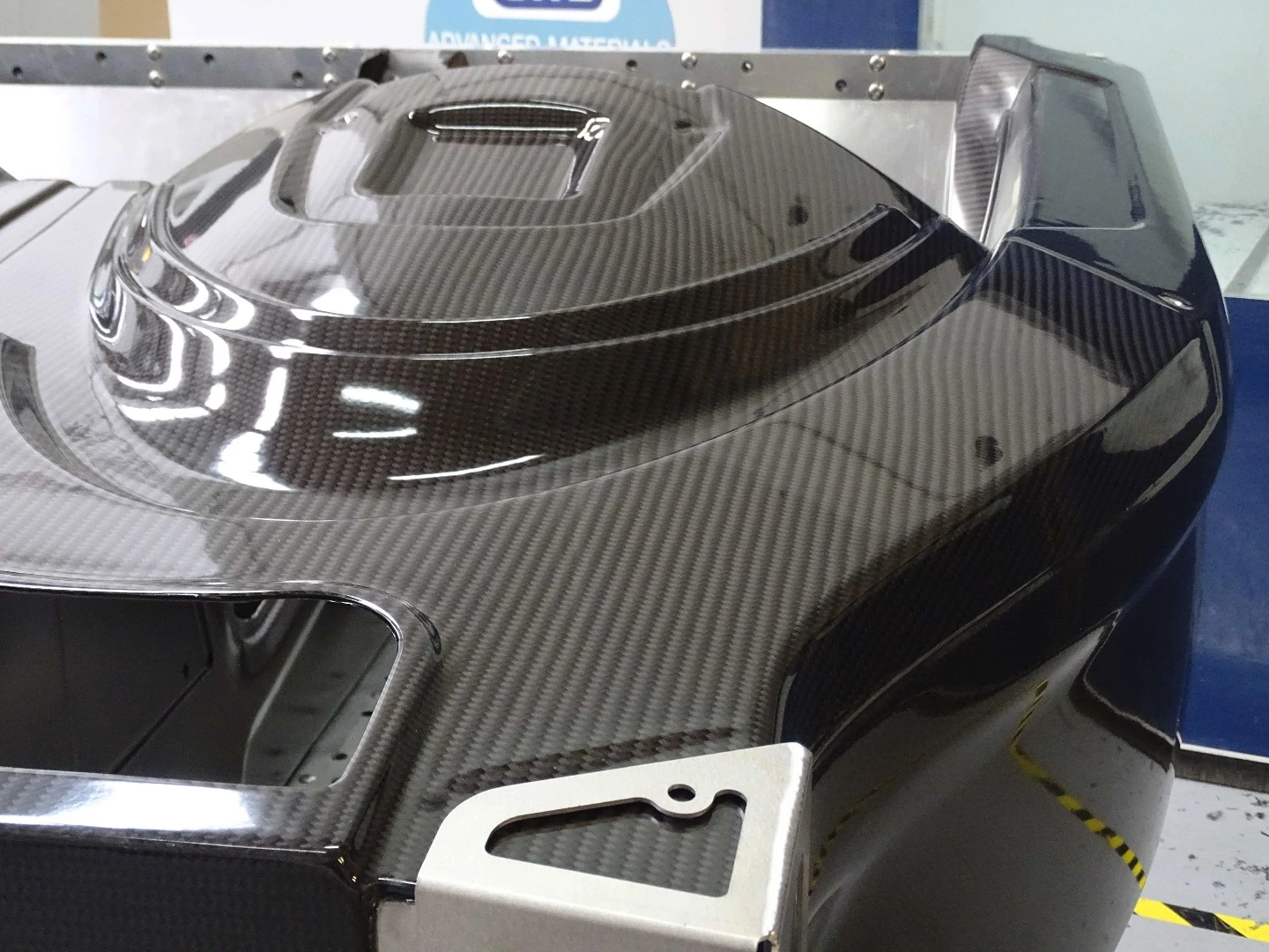 The CarbonA1 tub has been upgraded for improved aerodynamics, material quality, fit and finish over the prototype version
