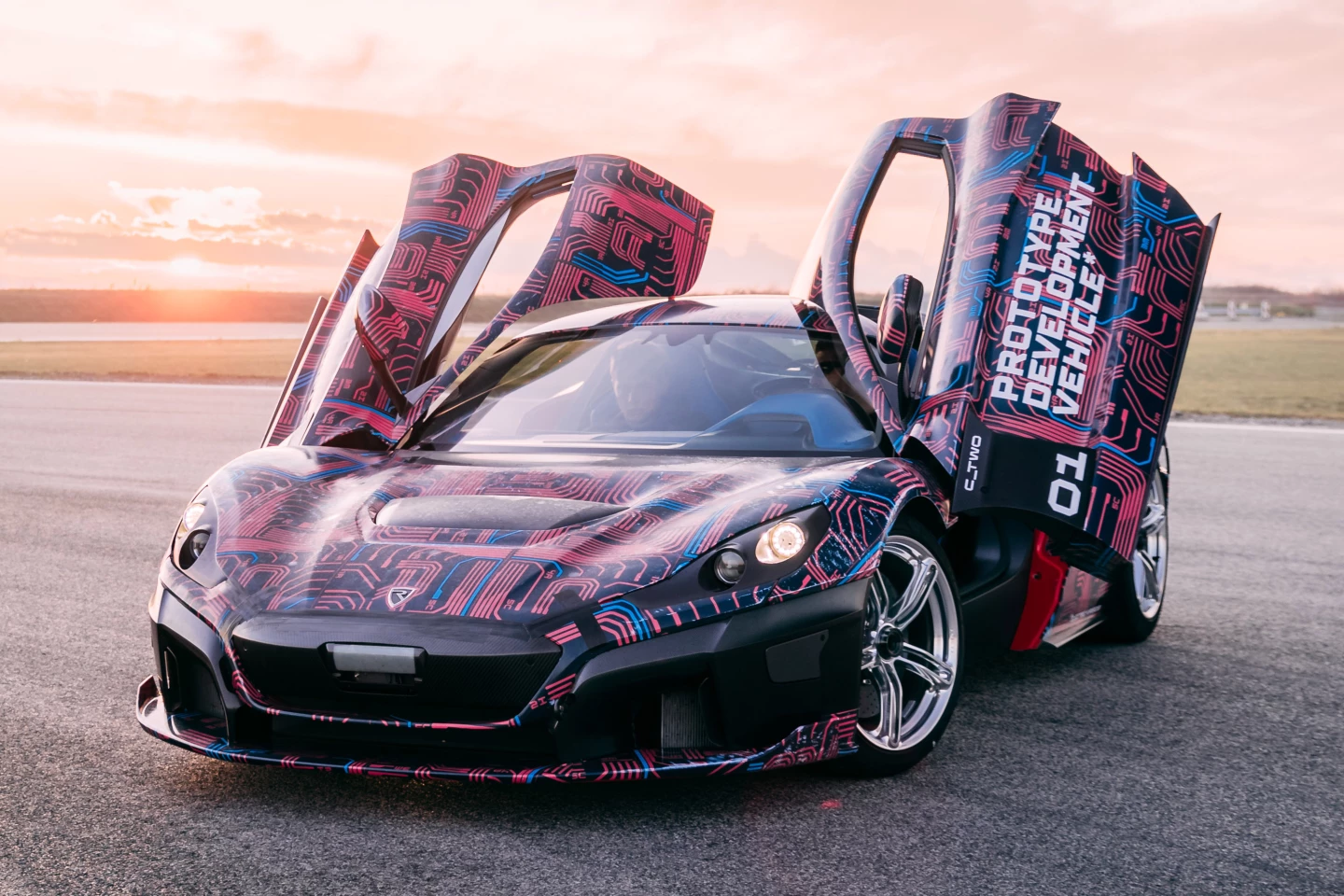 The Rimac C_Two development prototype