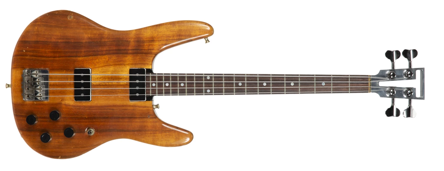 Bill Wyman's 1978 Travis Bean Custom Short Scale Bass