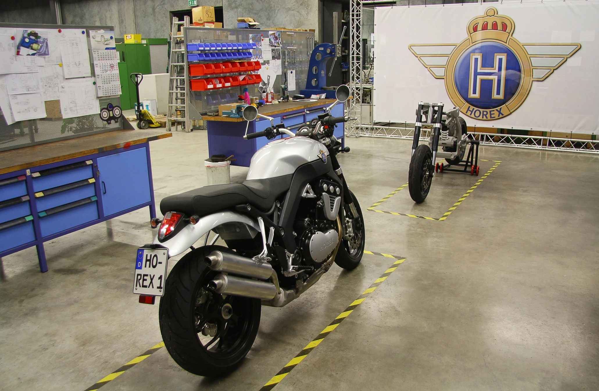 Inside the Horex factory