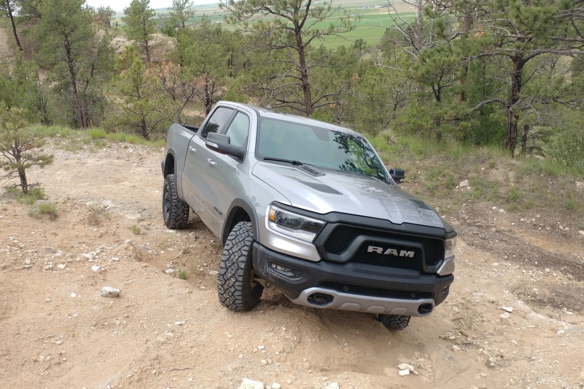 The new Ram has a drag coefficient similar to most sedans, it has a lighter weight, it has a new mild hybrid system, and it has a stronger framework to allow more capability