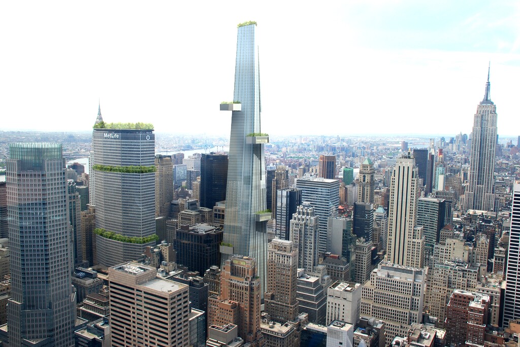 WXY's tapered skyscraper (Image: WXY)