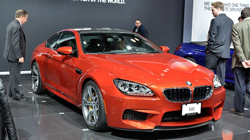 BMW M6 coupe at the New York Auto show