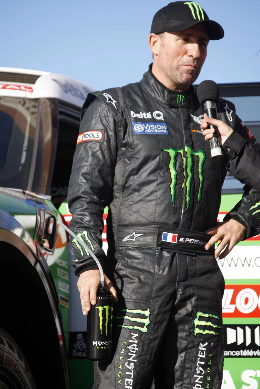 Peterhansel and his MINI ALL4 Racing