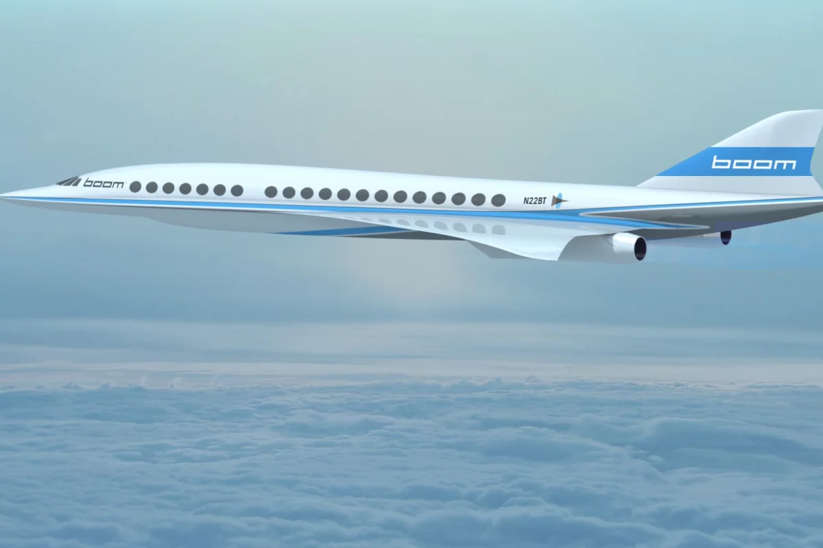 Boom is working to build a low-cost supersonic commercial airliner