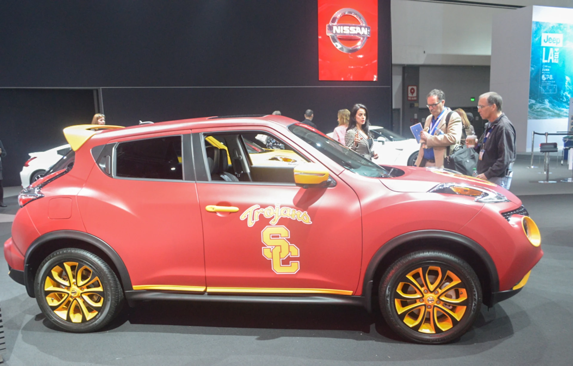 Perfect Juke for Southern California: USC Trojan style (Photo: C.C. Weiss/Gizmag.com)
