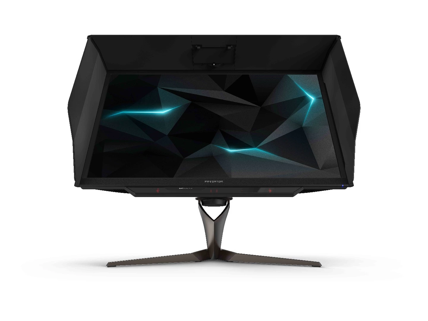 The Predator X27 is a 27-inch monitor, with a 3,840 x 2,160 resolution panel at 163 ppi, a refresh rate of up to 144 Hz, a 4 ms response, 1,000 nits peak brightness and 1,000:1 contrast ratio