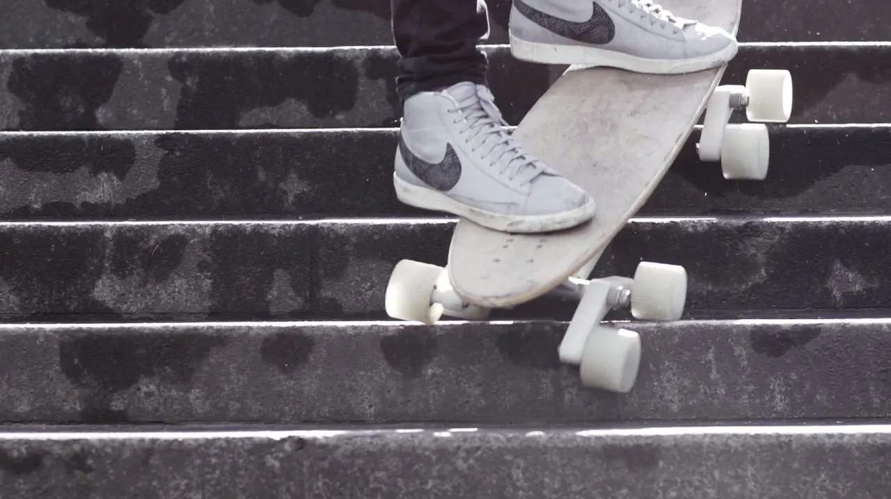 The Stair-Rover descending a set of steps
