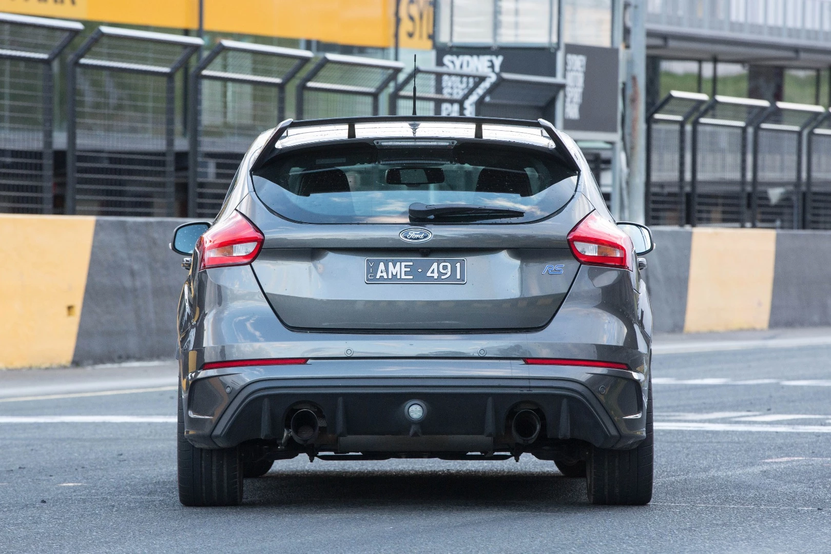 Plenty of cars will only see this angle on the Focus RS