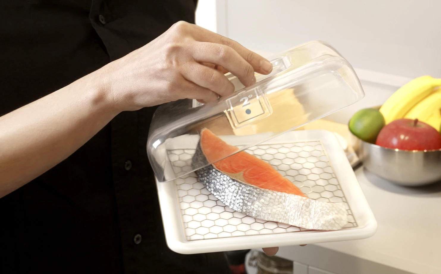 The Ikea Concept Kitchen 2025 uses transparent containers instead of refrigeration
