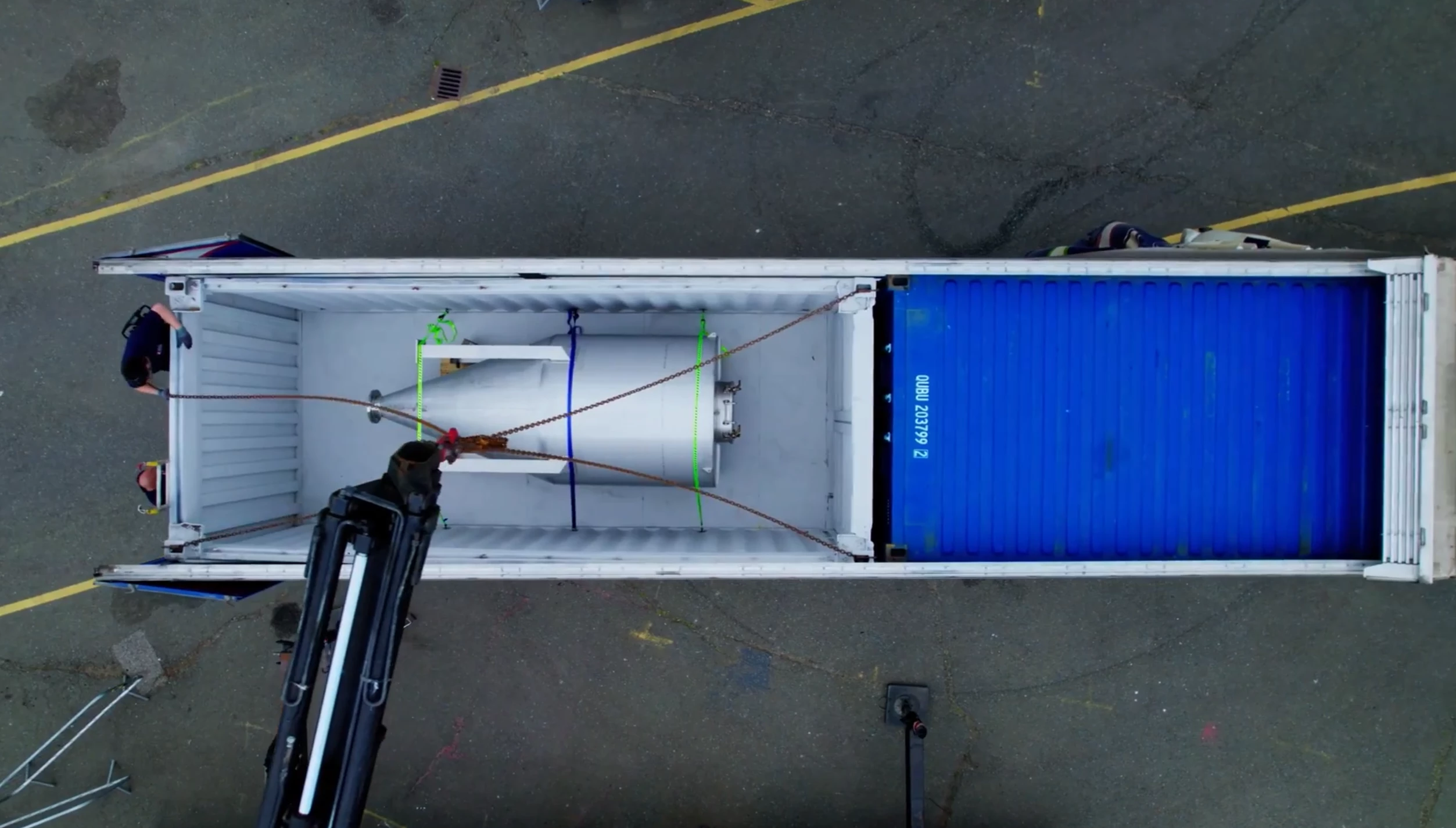 Seabound's containerized solution