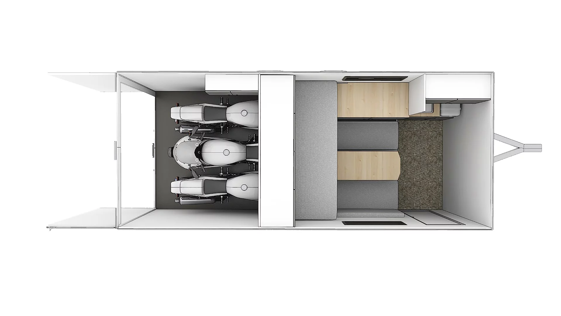 Cube 4 interior from above