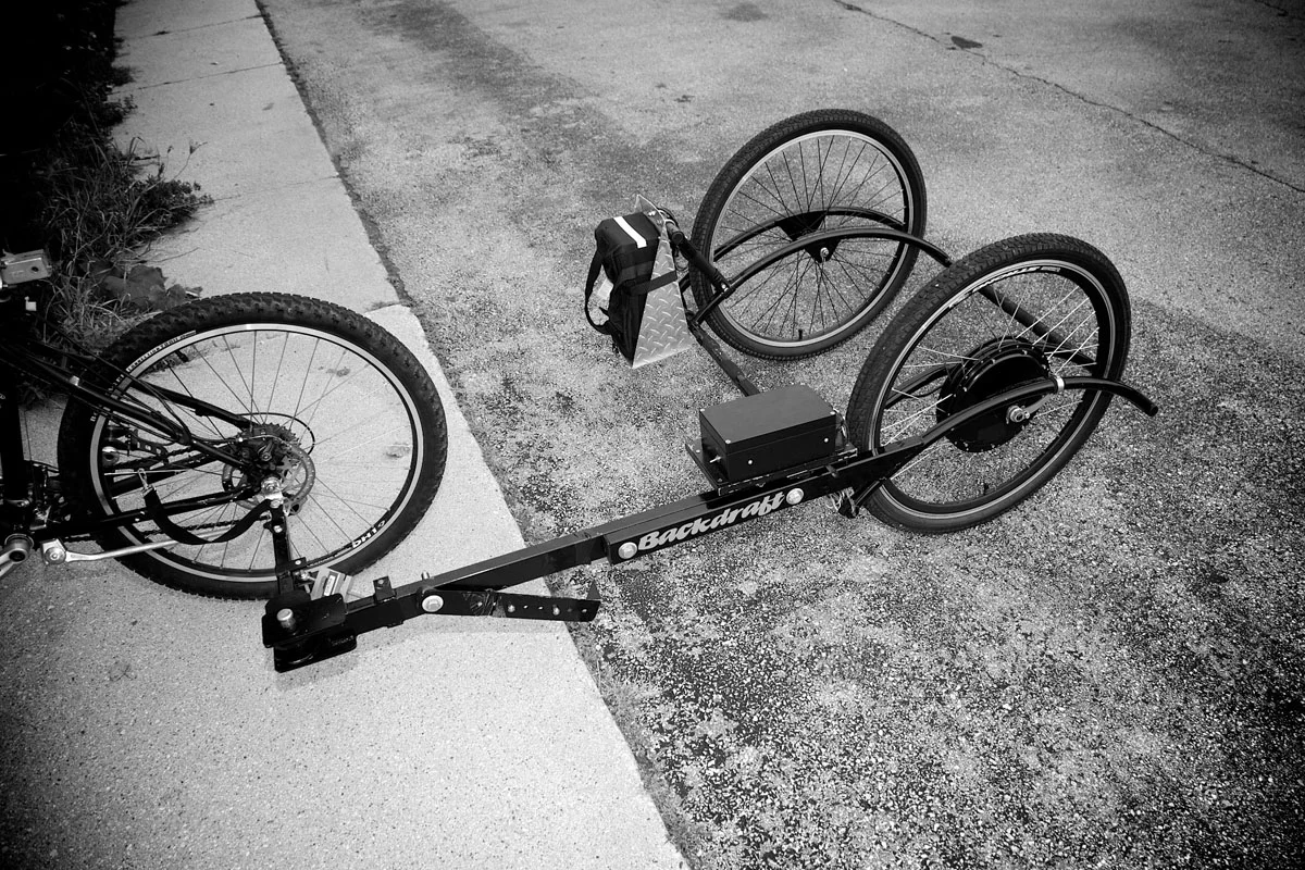 The Brouhaha adds electric towing capabilities to any bike