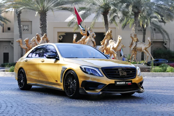 Brabus 900 Desert Gold Edition debuts at Dubai International Auto Show