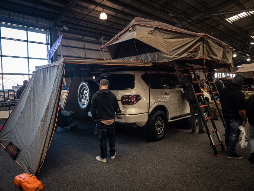 Darche's huge range of car-mounted camping gear can turn any 4WD into a multi-story complex