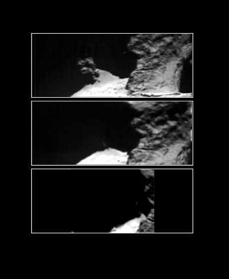 The Hapi region of comet 67P showing deposit and sublimation of ice