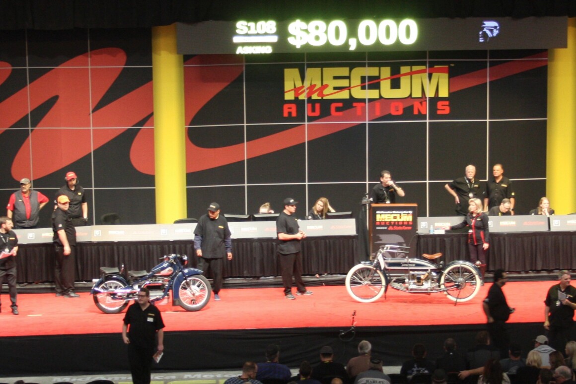 Las Vegas auctions Movement afoot in the collectible motorcycle market