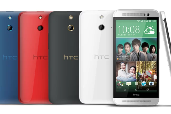 The HTC One (E8) packs the M8's internals but offers a colorful plastic aesthetic