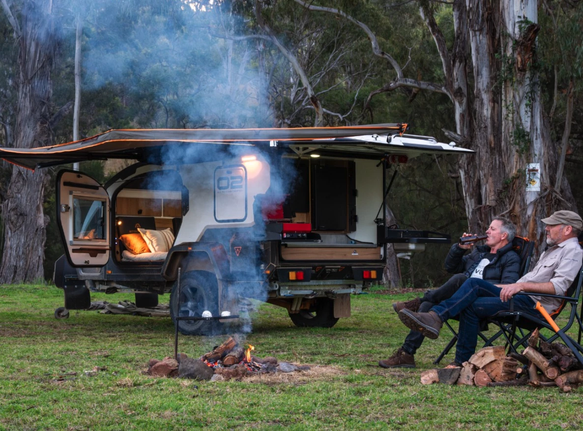 Enjoying Stockman Rover 02 base camp