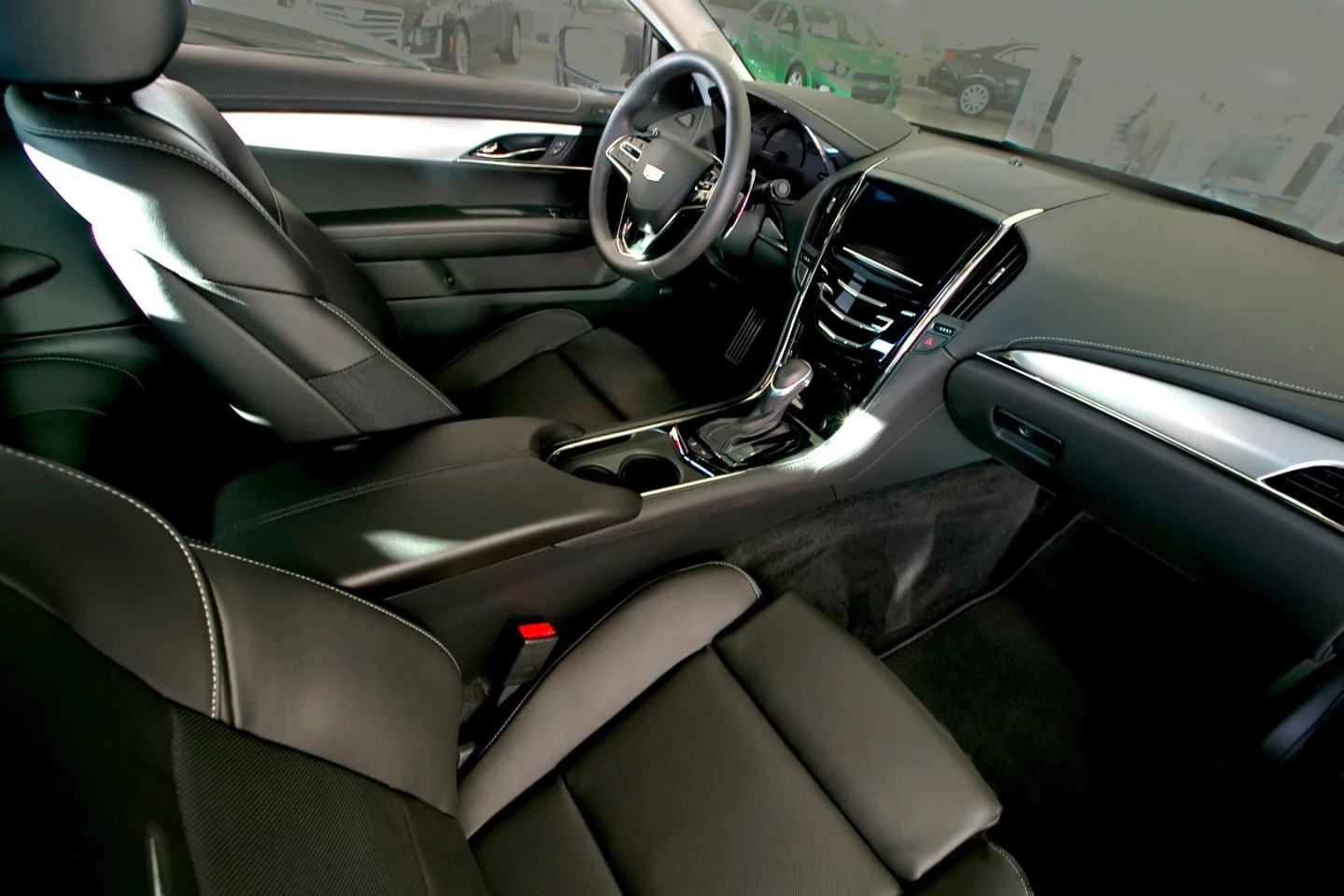 Our ATS Coupe was equipped with 4G LTE (2) connectivity, Wi-Fi, Sirius SAT radio and quality audio outputs by BOSE