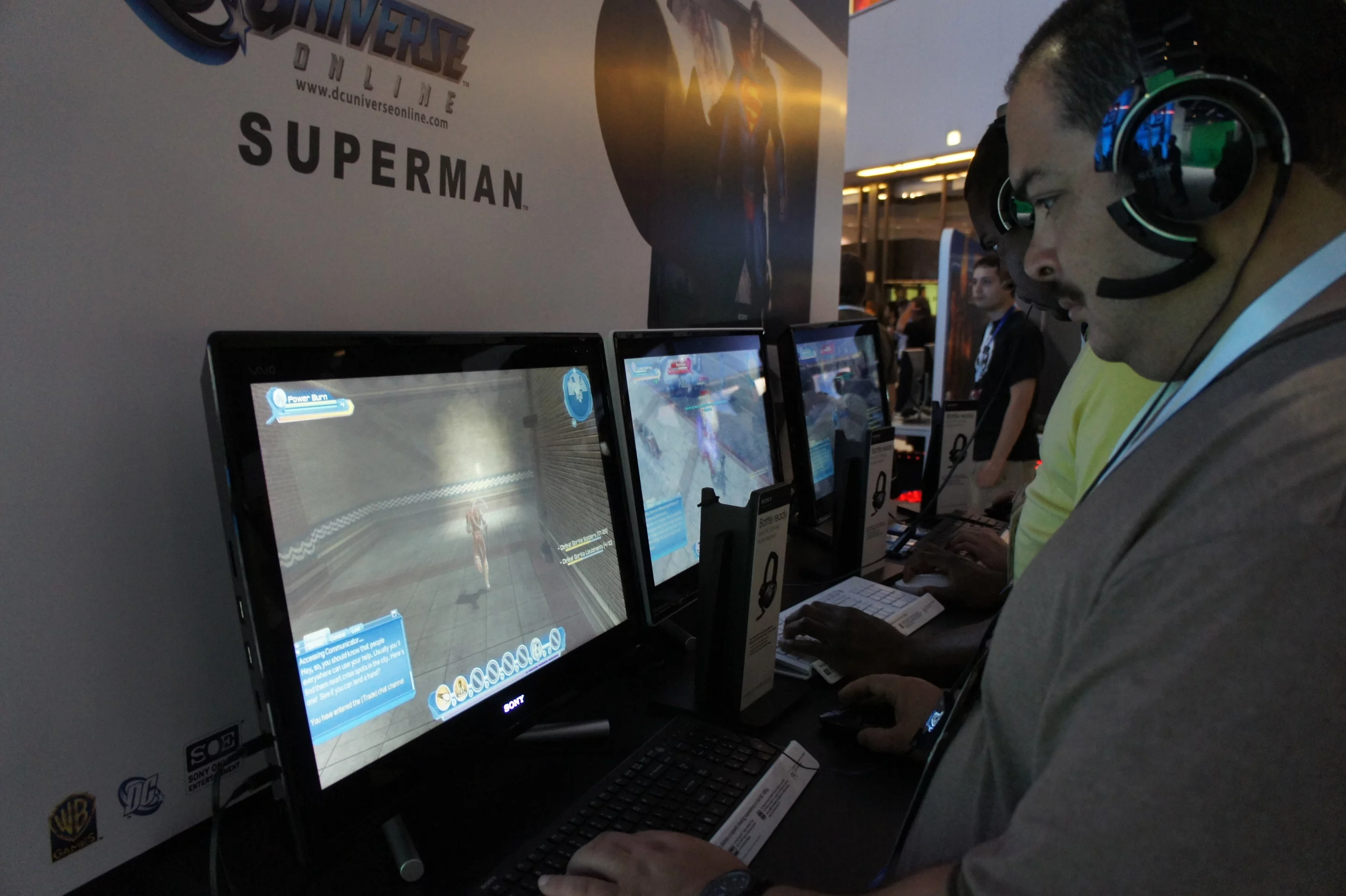 The new VAIO L Series All-in-One desktop computer with 3D technology on display at E3 earlier this month