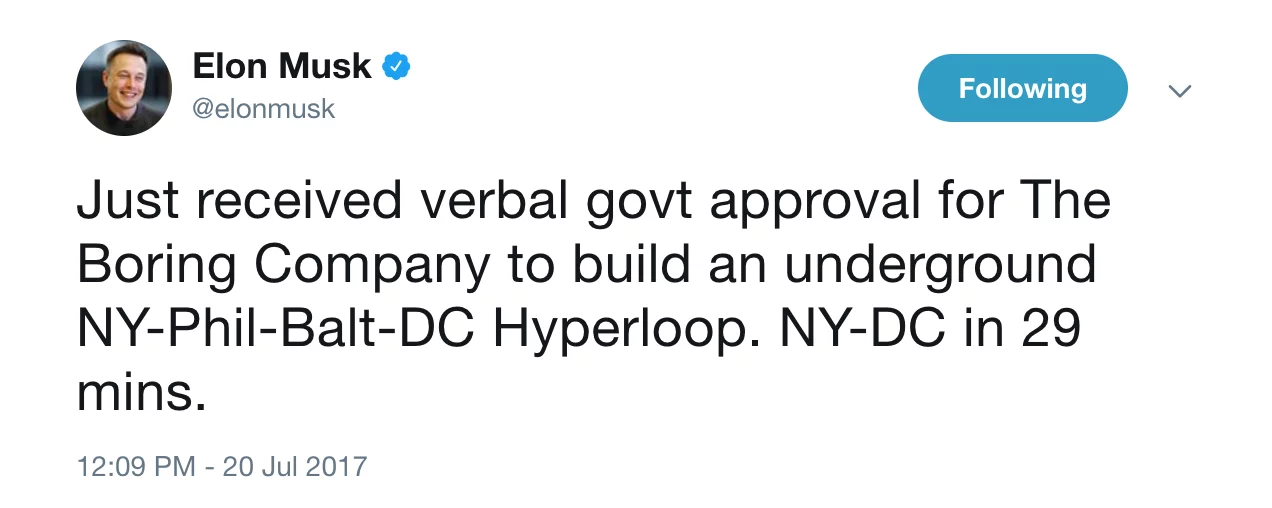 Elon Musk on Twitter