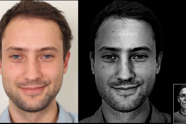 The MIT researchers developed an algorithm that gives standard portrait shots a professional studio feel