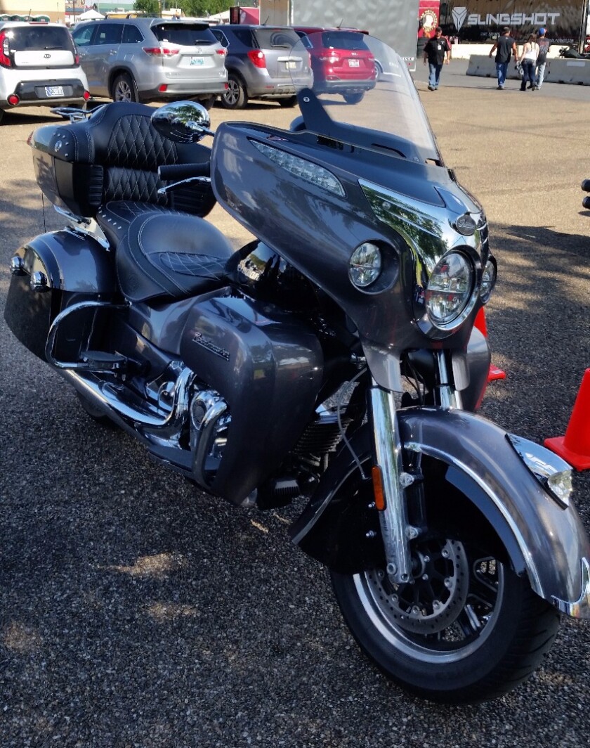 The Indian Roadmaster with Ride Command has the comfort and features to chew up the miles