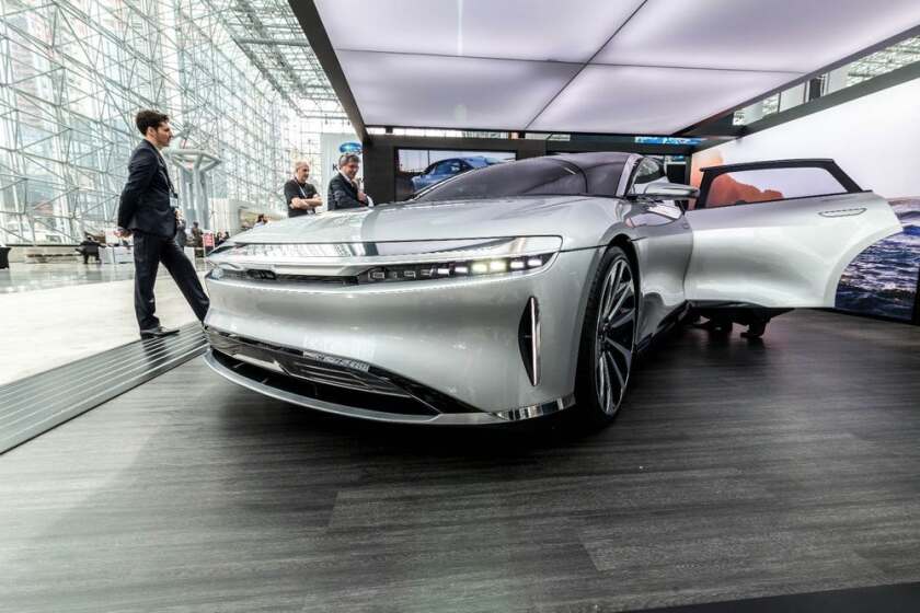 The base air will have 400 hp, but Lucid plans to offer up to 1,000 hp