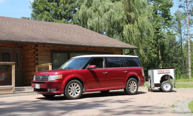 The Towter Transporter can reportedly be towed by any vehicle equipped with a standard trailer hitch