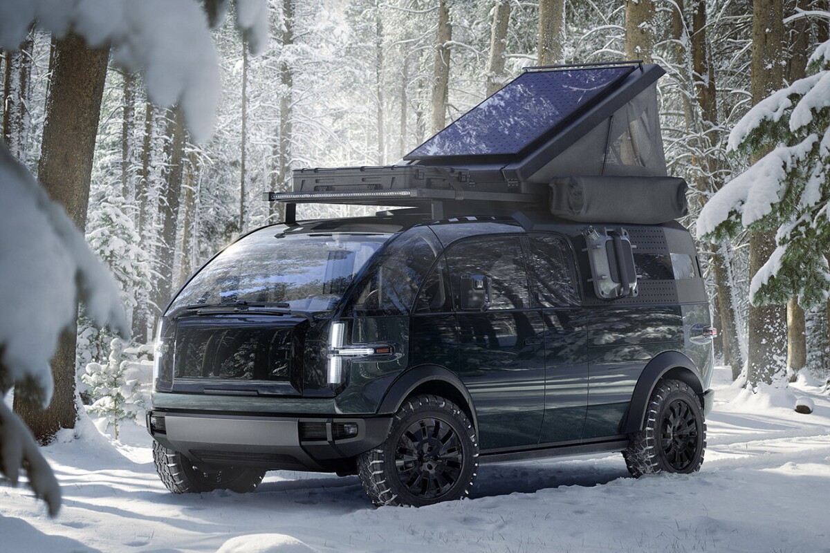 Canoo cleverly designed a modular 'skateboard' platform to house all its critical components, allowing for a wide range of body configurations including pickups and vans