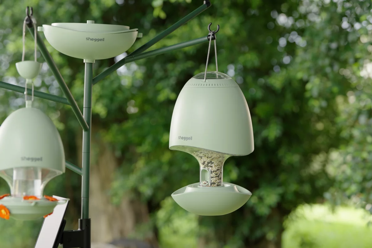 The Sheggell system has been carefully designed to provide the ultimate backyard experience for native birds