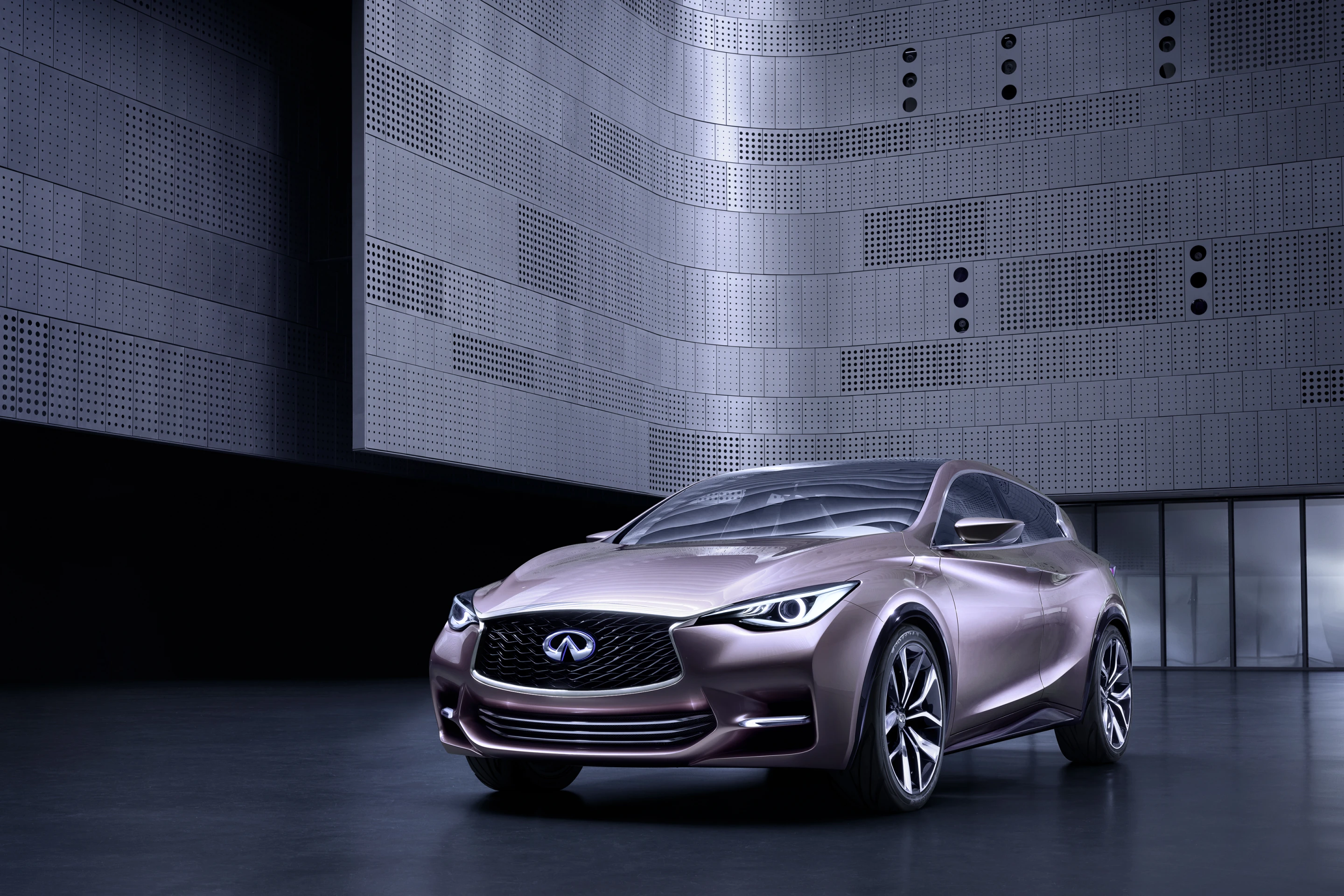Infiniti stops short of deciding whether the Q30 is a coupe or hatchback